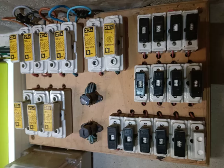 Rénovation du système électrique d'une maison
