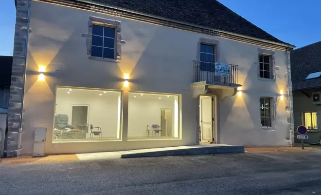 éclairage bâtiment public 