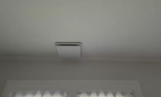 Installation pose d'une vmc hygroréglable simple flux proche de Baudrière., Ouroux-sur-Saône, AC Électricité